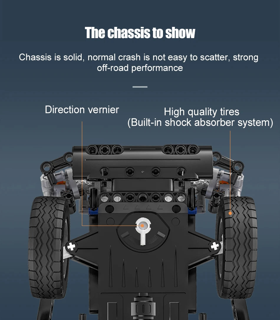 SUV Télécommandé CaDA – Warrior H2 (575 pièces)