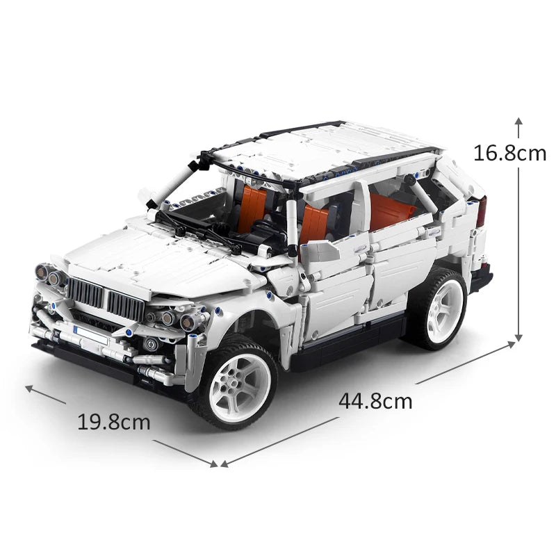 Voiture Télécommandée CaDA – Modèle Warrior H2 SUV (2208 pièces)