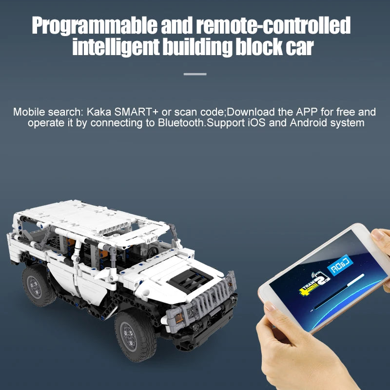 SUV Télécommandé CaDA – Warrior H2 (575 pièces)