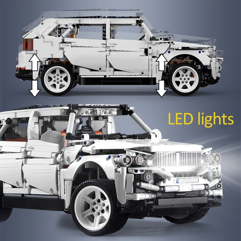 Voiture Télécommandée CaDA – Modèle Warrior H2 SUV (2208 pièces)