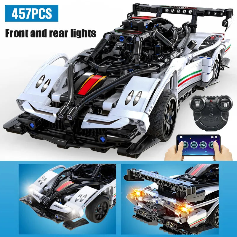 Voiture Tout-Terrain Télécommandée CaDA – 4x4 Off-Road à Construire (542 pièces)