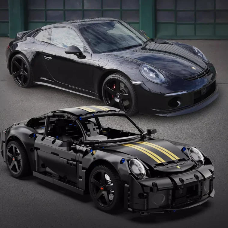 Voiture de Sport Rétro CaDA RUF GT – Modèle Télécommandé à Construire (1655 pièces)