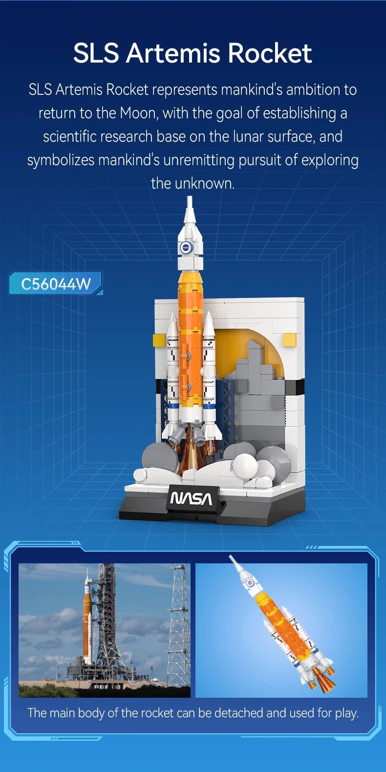 Mini Dioramas Officiels NASA à Construire – Collection Complète CaDA (6 modèles)