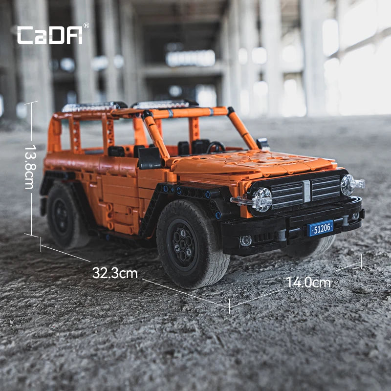 CaDA Tank SUV RC 561 Pièces – Kit de Construction Technique à Télécommande