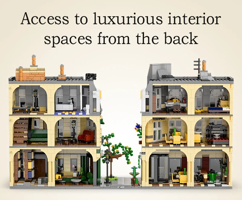 Maison Parisienne à Construire – Restaurant & Appartements de Luxe (3230 pièces)