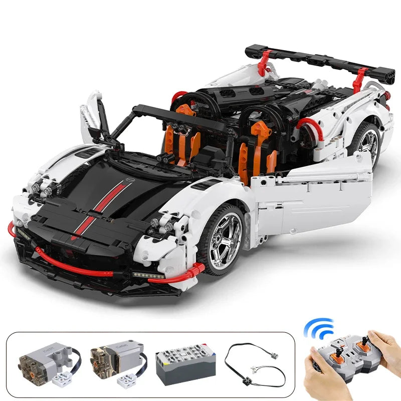 Voiture de Sport Télécommandée CaDA – Modèle Wings (1812 pièces)