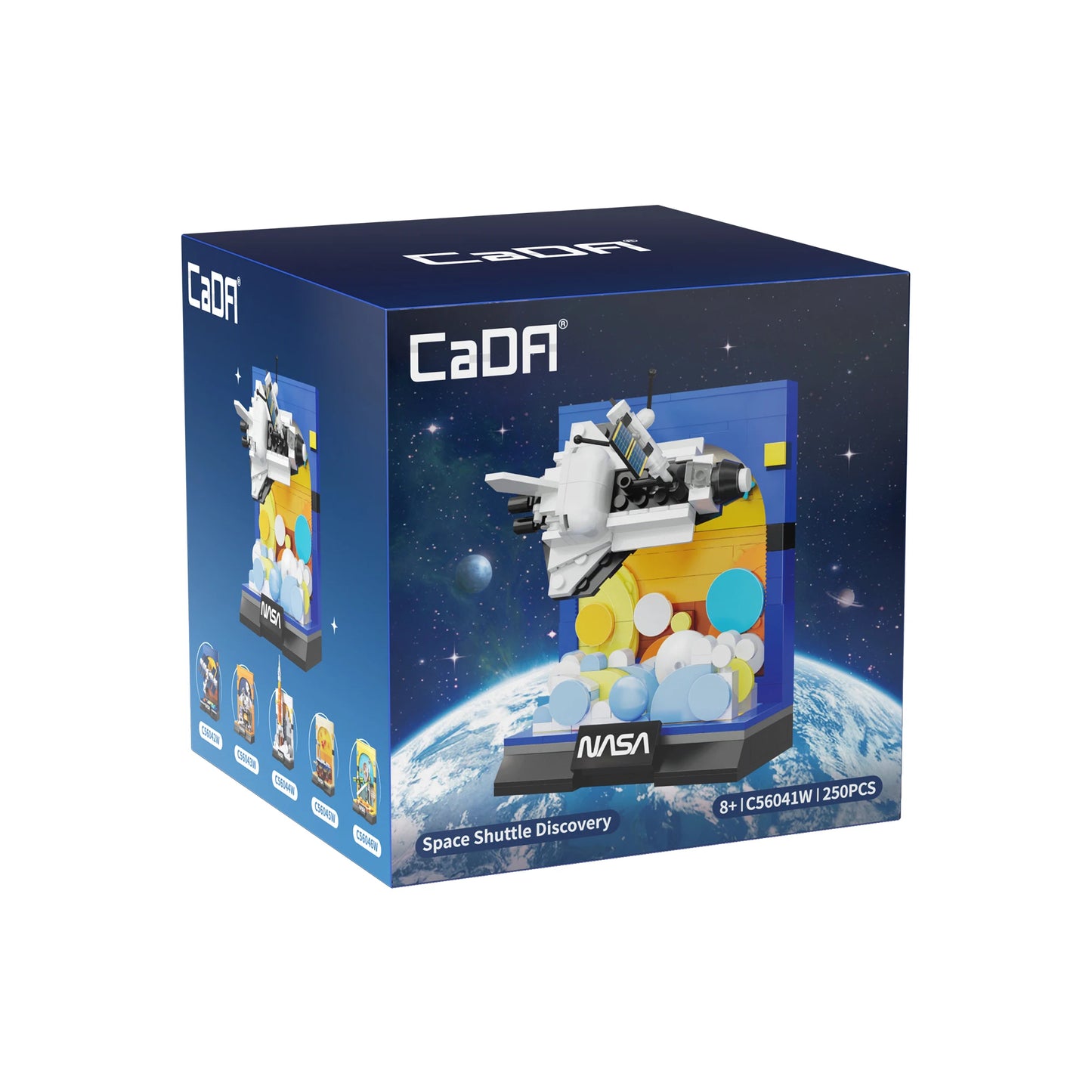 Mini Dioramas Officiels NASA à Construire – Collection Complète CaDA (6 modèles)