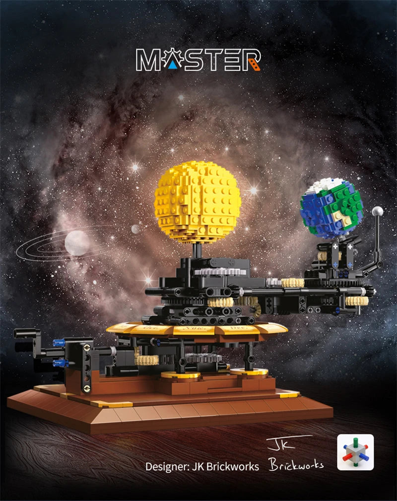 Maquette Système Solaire à Construire CaDA – 865 pièces