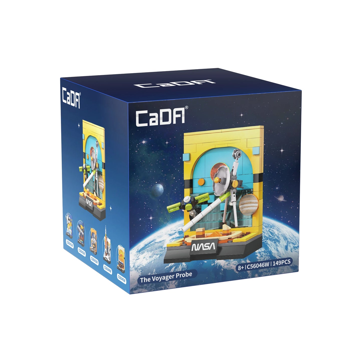 Mini Dioramas Officiels NASA à Construire – Collection Complète CaDA (6 modèles)