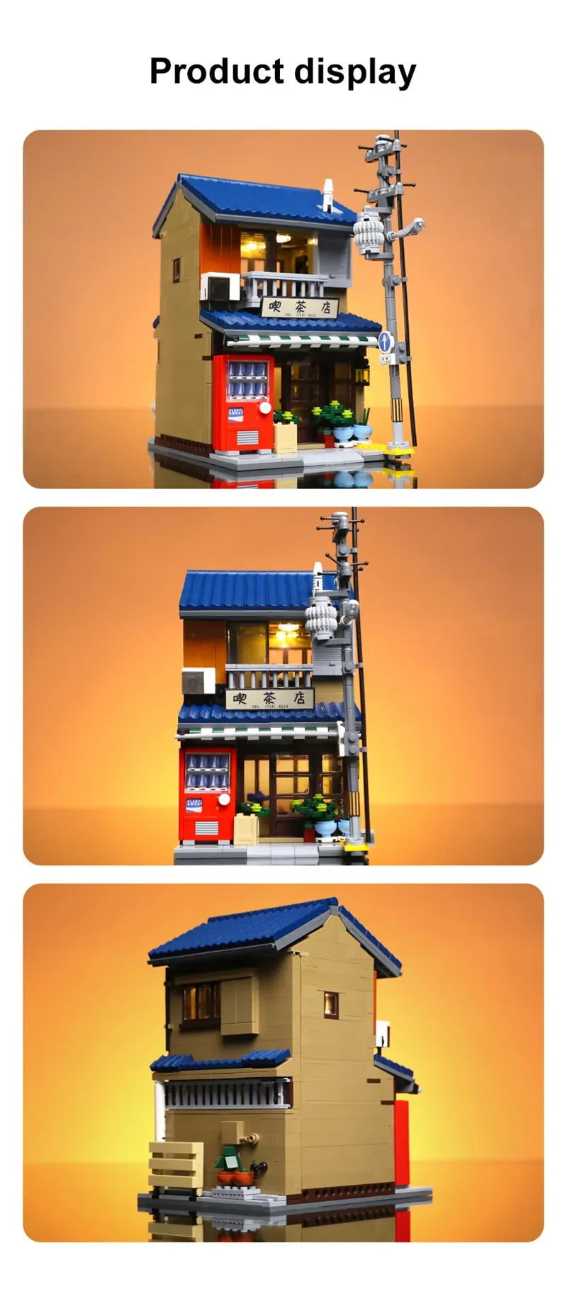 Maison de Thé Japonaise à Construire – CaDA C66010 (1200 pièces)