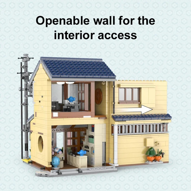 Maison de Thé Japonaise à Construire – CaDA C66010 (1200 pièces)