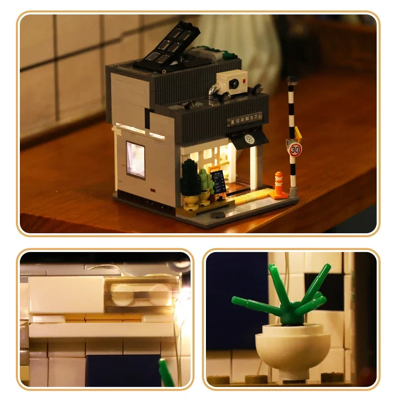 Café Japonais d’Été – Set de Construction CaDA (1116 pièces)