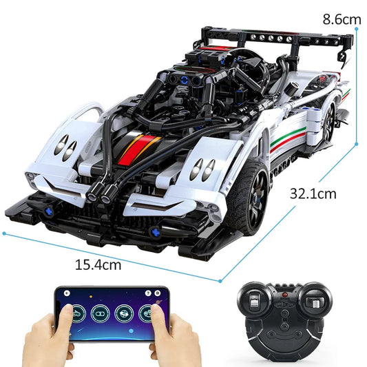 Voiture de Course Télécommandée CaDA – Modèle Vortex GT (457 pièces)