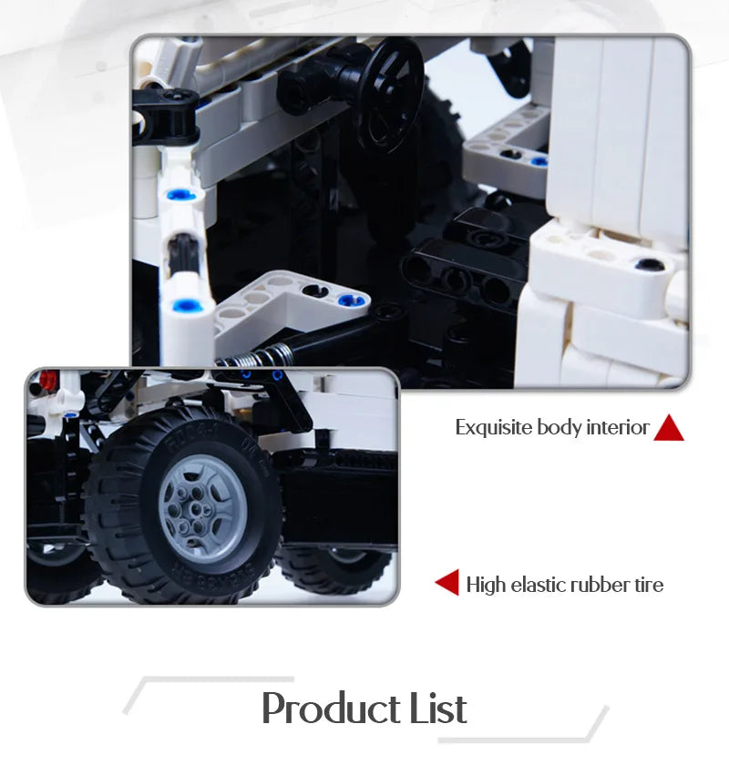 4x4 Tout-Terrain Télécommandé – CaDA® (533 pièces)