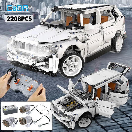 Voiture Télécommandée CaDA – Modèle Warrior H2 SUV (2208 pièces)