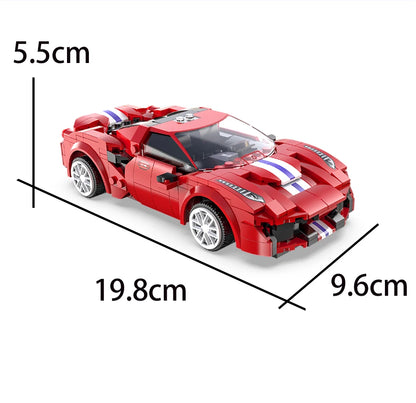 Voiture de Course Télécommandée CaDA – Modèle Red Striker (306 pièces)