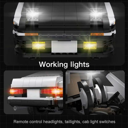 Voiture à Construire CaDA – Toyota AE86 Initial D (1324 pièces, motorisable)