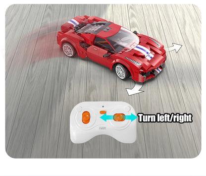 Voiture de Course Télécommandée CaDA – Modèle Red Striker (306 pièces)