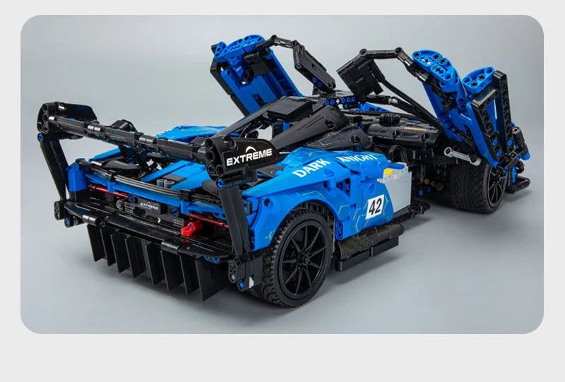 Voiture de Course Télécommandée CaDA – Modèle Extreme Blue (2088 pièces)