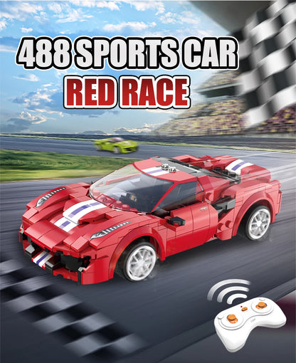 Voiture de Course Télécommandée CaDA – Modèle Red Striker (306 pièces)