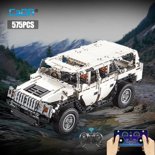 SUV Télécommandé CaDA – Warrior H2 (575 pièces)