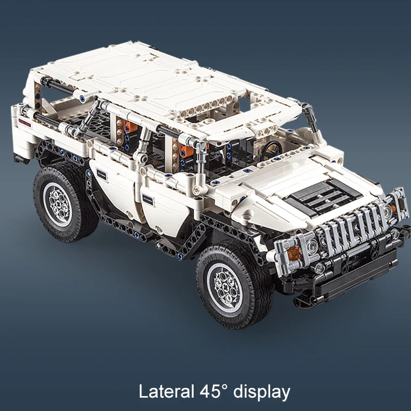 SUV Télécommandé CaDA – Warrior H2 (575 pièces)