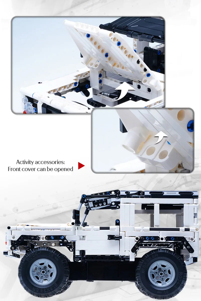 4x4 Tout-Terrain Télécommandé – CaDA® (533 pièces)