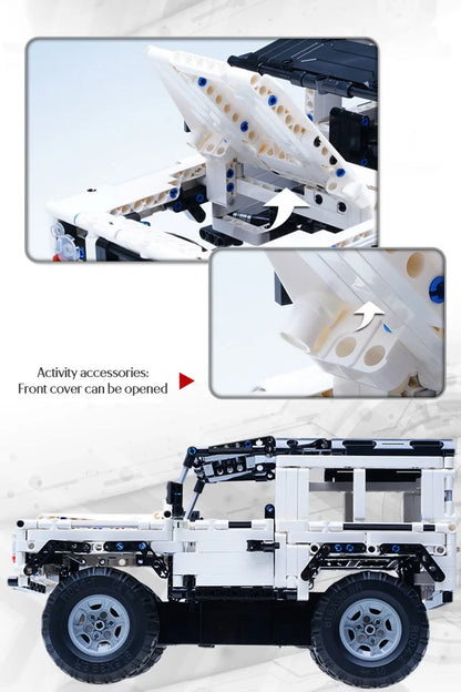 4x4 Tout-Terrain Télécommandé – CaDA® (533 pièces)