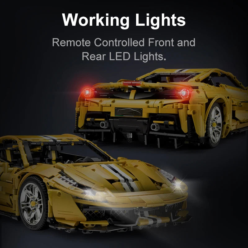 Voiture de Sport Télécommandée CaDA – Modèle Super Car (3187 pièces)