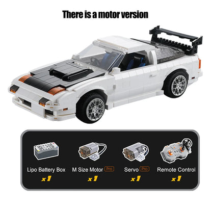 Voiture Tuning Télécommandée CaDA – Modèle Street Racer 1:12 (1552 pièces)
