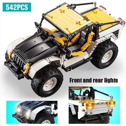 Voiture Tout-Terrain Télécommandée CaDA – 4x4 Off-Road à Construire (542 pièces)