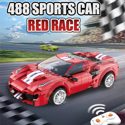 Voiture de Course Télécommandée CaDA – Modèle Red Striker (306 pièces)