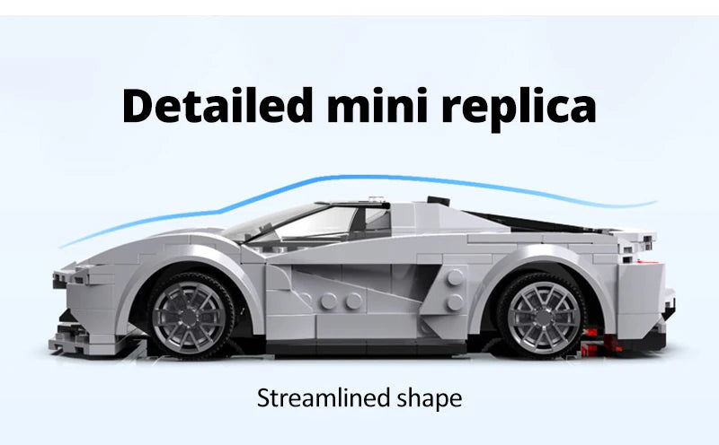 Voiture de Sport Télécommandée à Construire – CaDA Storm (308 pièces)