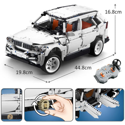 Voiture Télécommandée CaDA – Modèle Warrior H2 SUV (2208 pièces)
