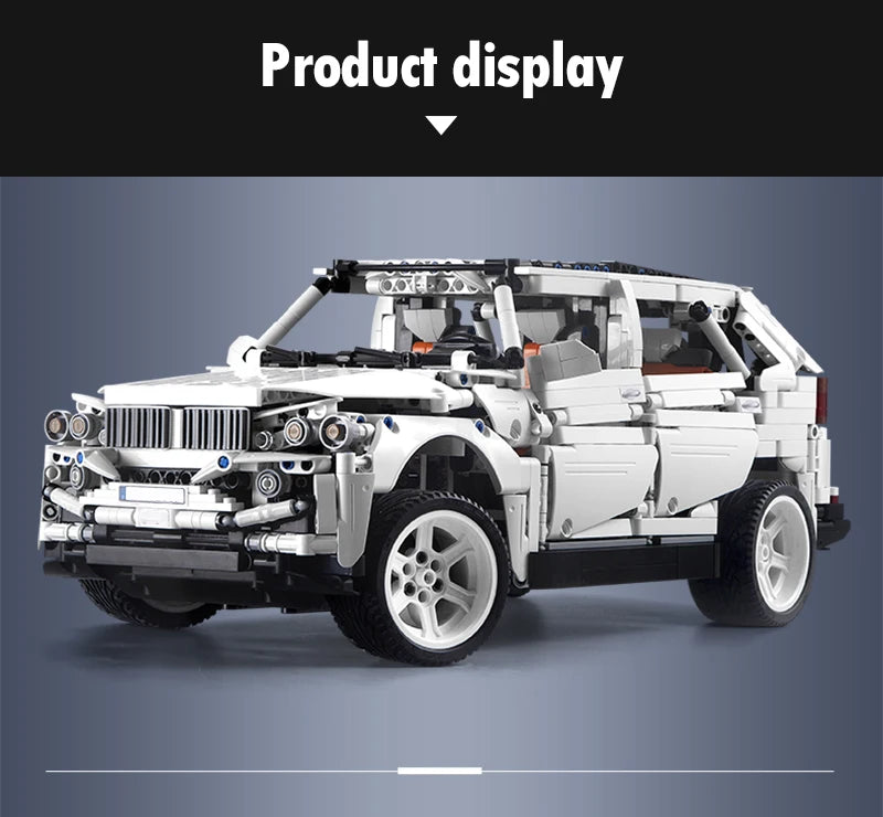 Voiture Télécommandée CaDA – Modèle Warrior H2 SUV (2208 pièces)