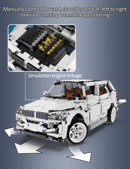 Voiture Télécommandée CaDA – Modèle Warrior H2 SUV (2208 pièces)