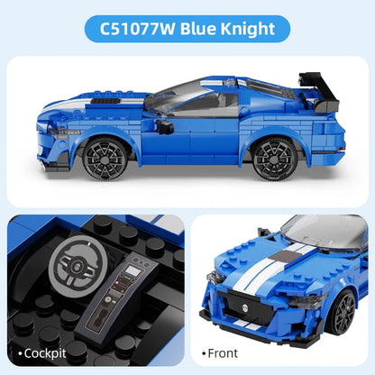 Voiture de Course Télécommandée CaDA – Modèle Blue Knight (325 pièces)