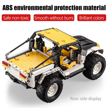 Voiture Tout-Terrain Télécommandée CaDA – 4x4 Off-Road à Construire (542 pièces)