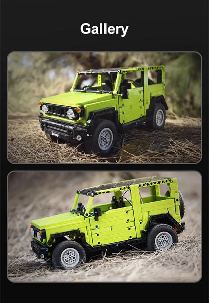 CaDA Suzuki Jimny RC – Voiture Off-Road Télécommandée à Construire (579 pièces)