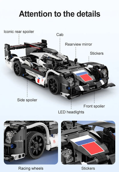 Voiture de Course GT Télécommandée – 427 Pièces