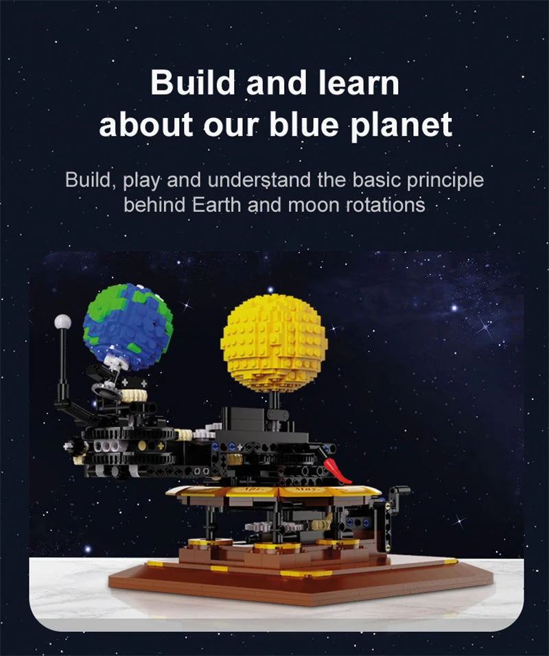 Maquette Système Solaire à Construire CaDA – 865 pièces