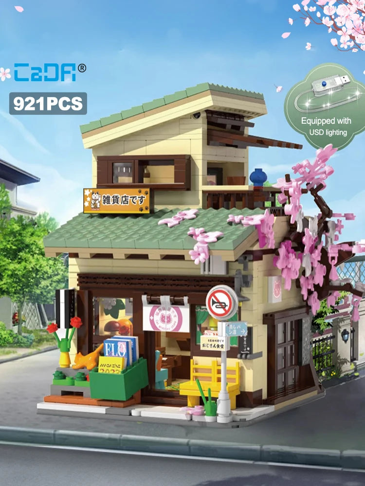 Maison de Thé Japonaise à Construire CaDA – Modèle C66010 (921 pièces)