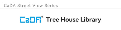 Maison dans l'Arbre à Construire CaDA – 1808 Pièces avec Lumières USB