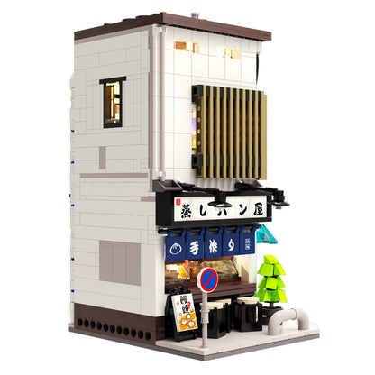 Boutique Japonaise de Pains Vapeur CaDA – Modèle Steamed Bun Shop (1108 pièces)