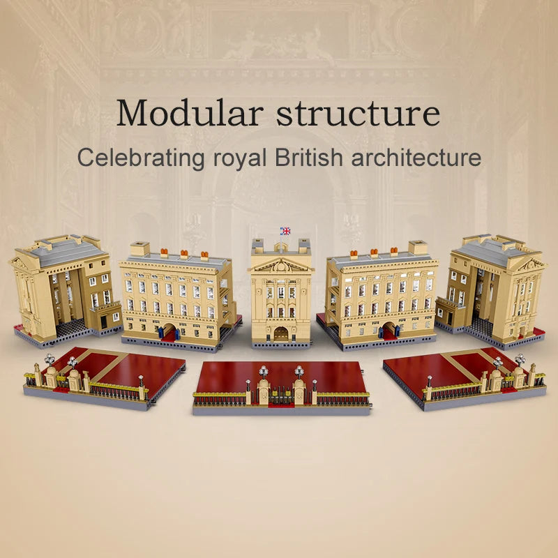 Palais de Buckingham à Construire – Modèle C61501W (5604 pièces)