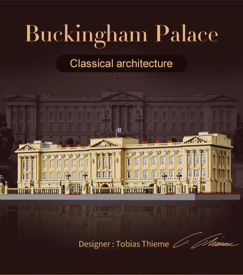 Palais de Buckingham à Construire – Modèle C61501W (5604 pièces)