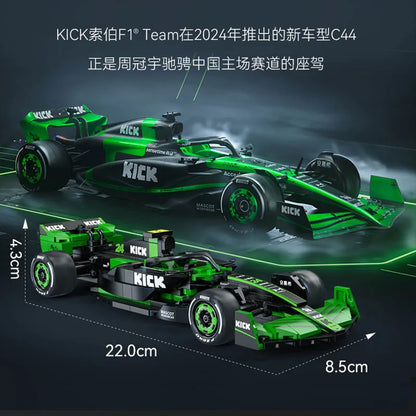Voiture de Formule 1 CaDA – Réplique Kick Sauber F1 Team C44 (314 pièces)