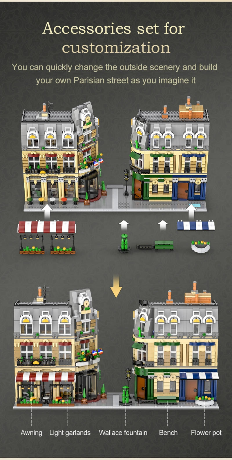Maison Parisienne à Construire – Restaurant & Appartements de Luxe (3230 pièces)