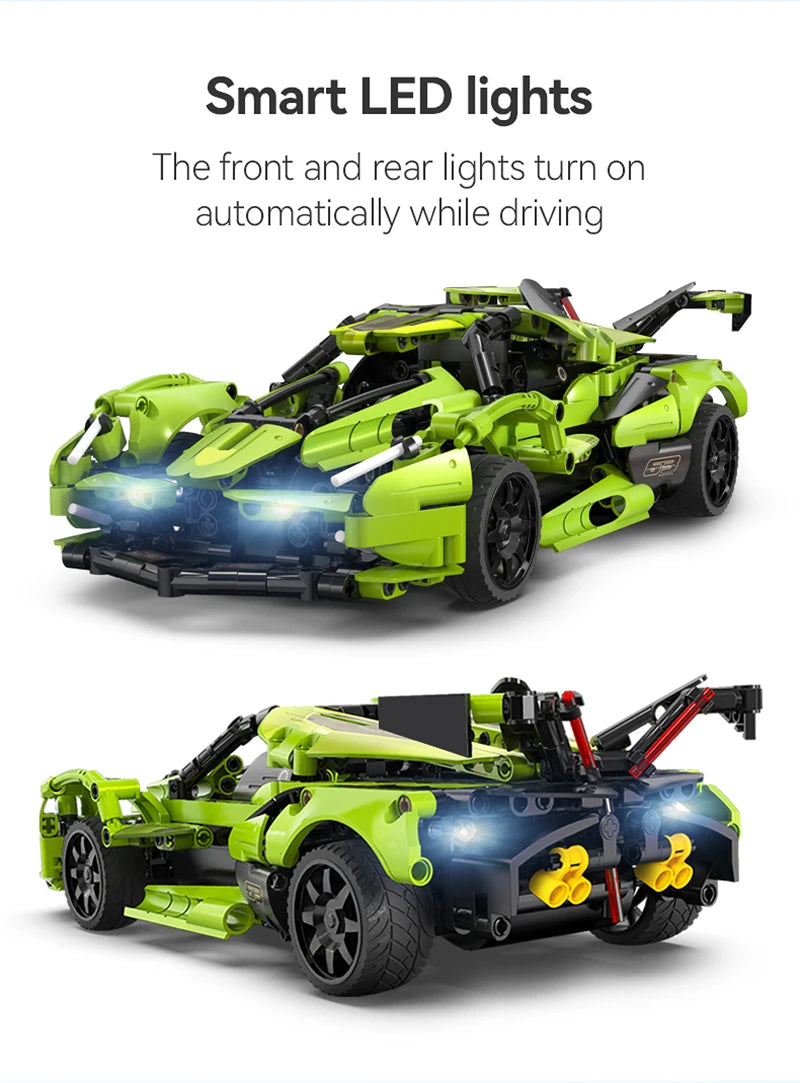 Voiture de Sport Télécommandée CaDA – Modèle Blade (432 pièces)