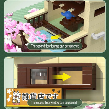 Maison de Thé Japonaise à Construire CaDA – Modèle C66010 (921 pièces)